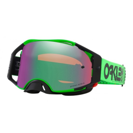 Óculos Oakley Airbrake MX ABMX Moto Verde B1B W Prizm Jade