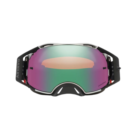 Segunda imagem do produto Óculos Oakley Airbrake MX ABMX Tuffblocks Preto GNMETL W Prizm MX Jade
