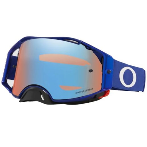 Óculos Oakley AirBrake MX Moto Azul Prizm MX Sapphire