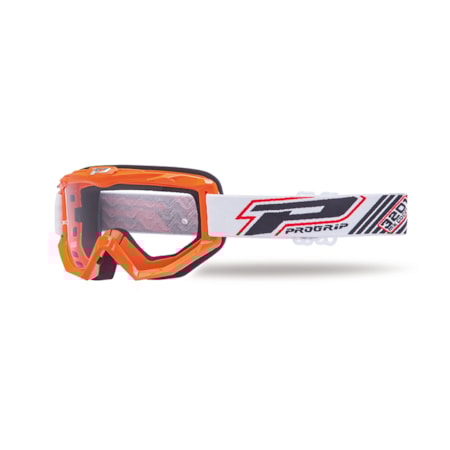 Segunda imagem do produto Óculos Pro Grip Trasparente - Laranja
