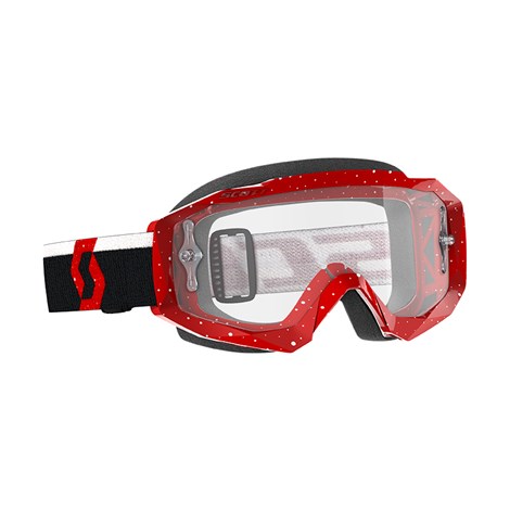 Óculos Scott Hustle X MX - Vermelho Branco