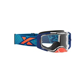 Óculos X-Brand Lucid Transparente - Azul Laranja Flúor