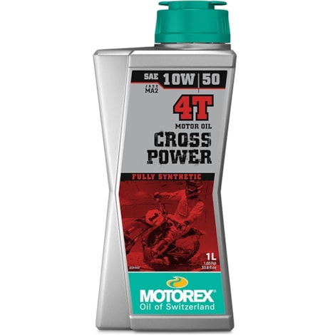 Óleo de Motor Motorex Cross Power 4T 10W50 - 1L