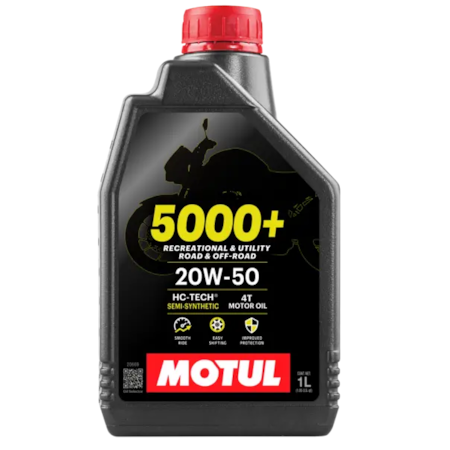 Óleo de Motor Motul 5000+ 4T 20W50 1L