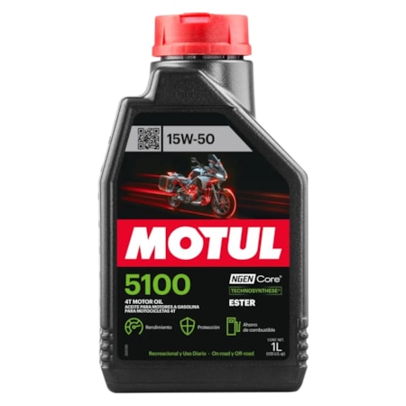 Óleo de Motor Motul 5100 4T 15W50 1L