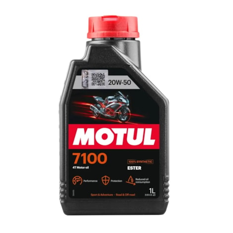 Óleo de Motor Motul 7100 4T 20W50 1L
