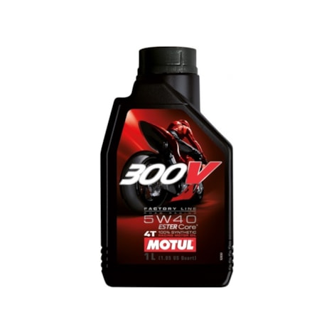 Óleo para Motor Motul 300V Factory Line 4t 5W40 1L