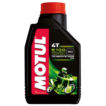 Óleo para Motor Motul 5100 4T 15W50 - 1L