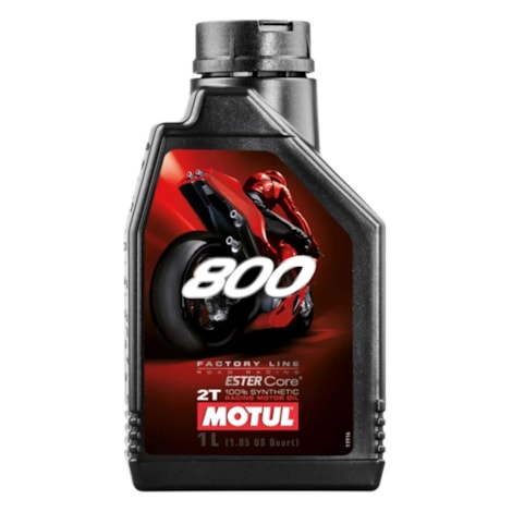 Segunda imagem do produto Óleo para Motor Motul 800 2T Factory Line - 1 L