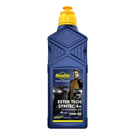 Óleo para Motor Putoline Sintético 4+ Ester Tech 10W40 4T