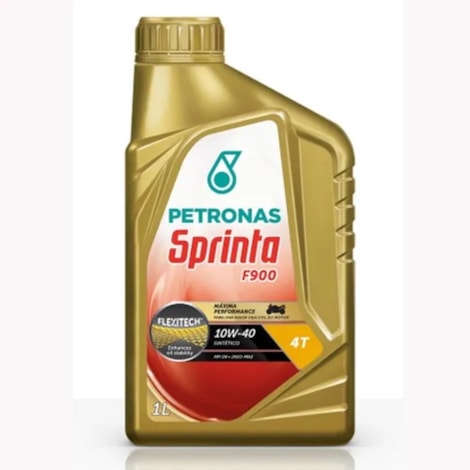 Segunda imagem do produto Óleo Petronas Sprinta F900 10W40 4T - 1L