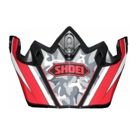 Pala Capacete Shoei - VFX-W TC-1 Turmoil - Vermelho