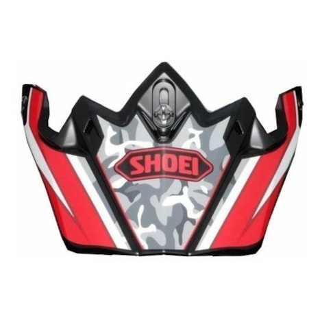 Pala Capacete Shoei - VFX-W TC-1 Turmoil - Vermelho