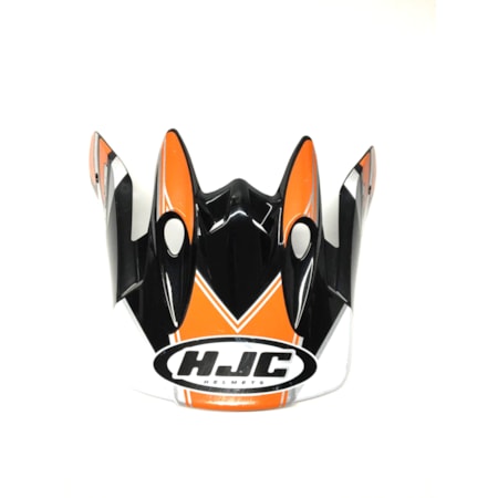 Segunda imagem do produto Pala de Capacete HJC AC-X2 - Preto Laranja