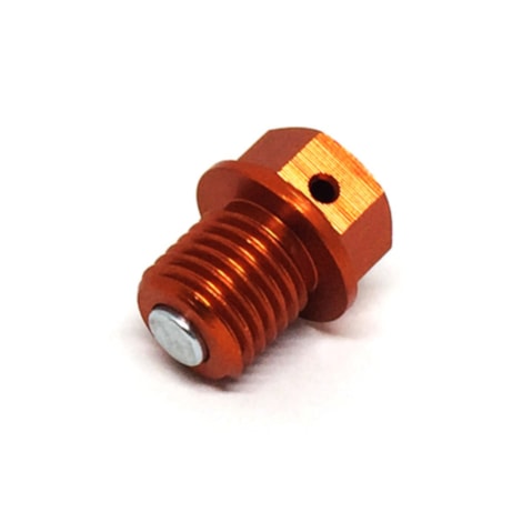 Parafuso Magnetizado de Óleo do Motor Zeta KTM SX/SX-F/EXC/EXC-F/EXC-R/XC/XC-W/XC-F 125/530 - Laranja