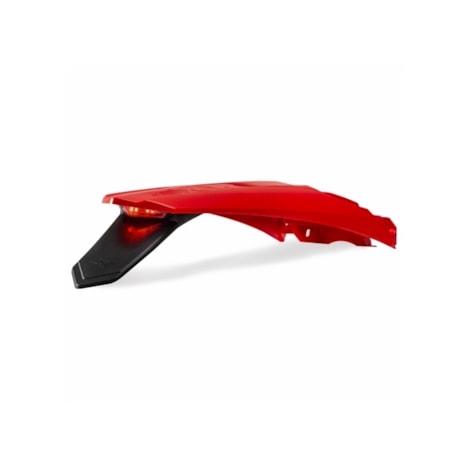 Paralama Traseiro com Led AMX CRF 250F - Vermelho
