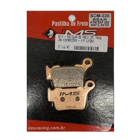 Pastilha de Freio IMS Traseira Sinterizada KTM SXF 250