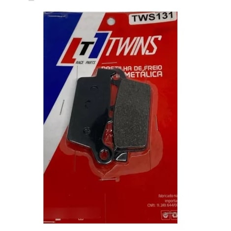 Pastilha de Freio Red Dragon Semi Metalica Traseiro - CR 80/85 92 CR1 25/250 96/01