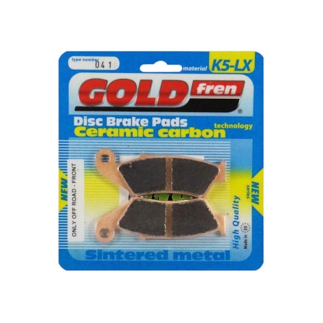 Pastilha Gold Fren Dianteiro - Honda Kawasaki Suzuki Yamaha