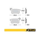 Pastilha Prox Dianteira/Traseira - KTM 65/85 SX HUSQ. TC 65