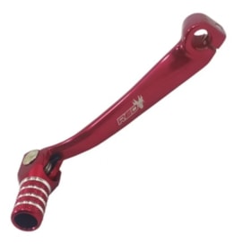 Pedal De Cambio Red Dragon - Aluminio CRF 230/250F Longo - Vermelho