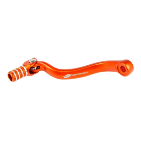 Pedal de Câmbio Red Dragon KTM EXCF\XCFW 04/16 SXF\XCF 04/15 4T - Laranja
