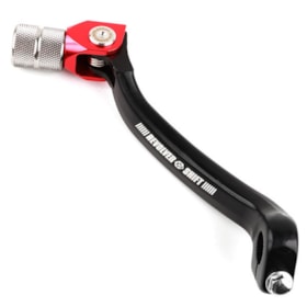 Pedal de Cambio Zeta Modelo Revolver CRF250 18/23 CRF250RX 19/23 CRF450R 17/23 CRF450RX 17/23 - Vermelho