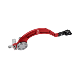 Pedal de Freio Corona CRF 250F 19 - Vermelho Preto