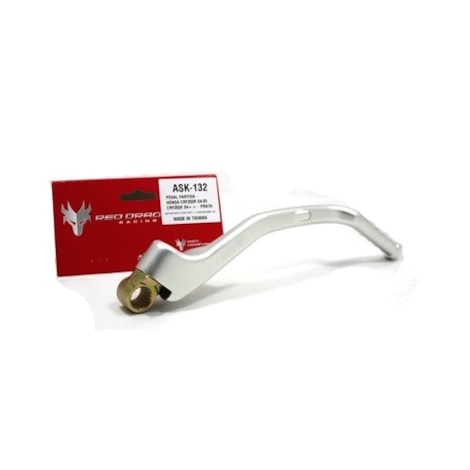 Pedal de Partida Red Dragon CRF 250 R/X 04/17 - Prata