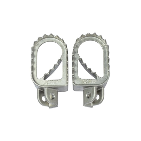 Pedaleira AMX Dragon Inox CRF 230/250F/300F/XR200/TORNADO/DT200/LANDER/XRE300/KR250