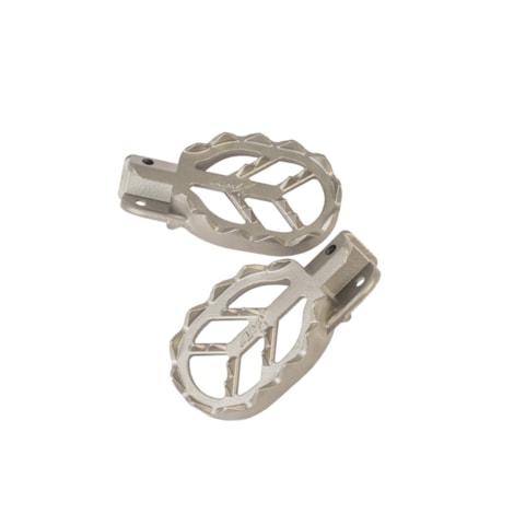 Pedaleira AMX Inox CRF 230/250F/300F/XR200/TORNADO/DT200/LANDER/XRE300