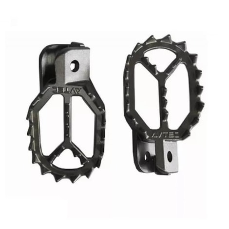 Pedaleira Avtec Aço Inox CRF 250F