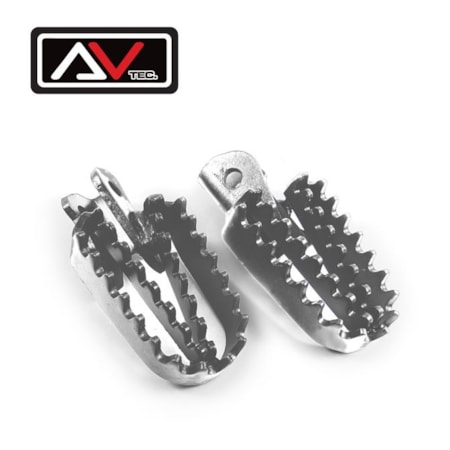 Pedaleira AVTEC Cromada - Honda