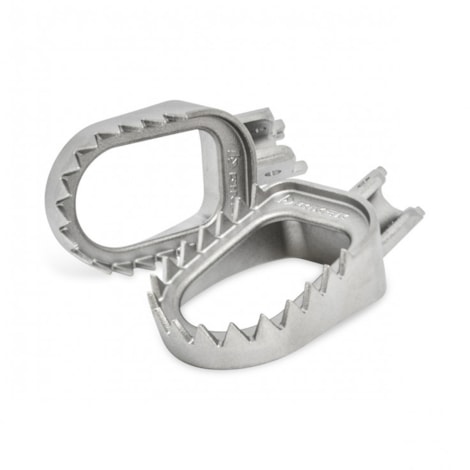 Pedaleira Biker Shark KTM 17 - Inox