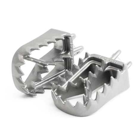 Segunda imagem do produto Pedaleira Biker - T-Rex Yamaha Ttr 230 - Inox