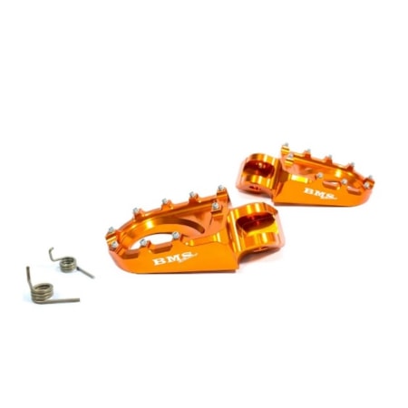 Pedaleira BMS Drop KTM 06/16 - Laranja