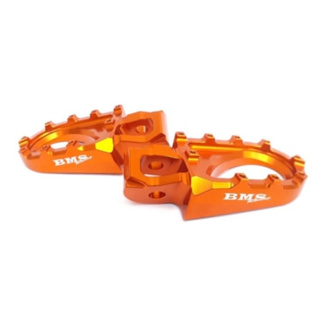 Pedaleira Drop BMS KTM 24 - Laranja