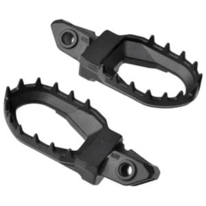 Pedaleira Zeta Max Foot Peg KTM Sx 85 18/24 SX 125 16/22 Preto