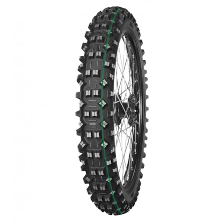 Segunda imagem do produto Pneu Mitas 90/100-21 Terra Force-EF 2 SM Super SM Terrain - Faixa Verde