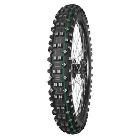 Segunda imagem do produto Pneu Mitas 90/100-21 Terra Force-EF 2 SM Super SM Terrain - Faixa Verde