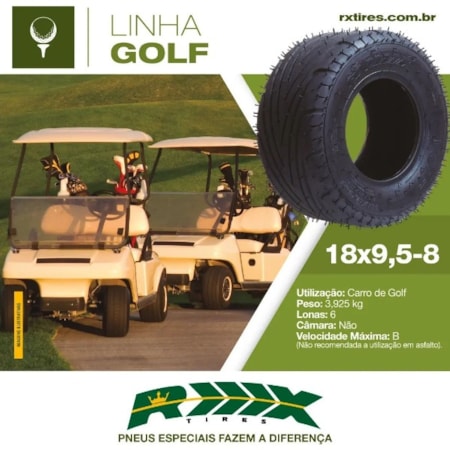 Segunda imagem do produto Pneu RX Tires 18x9.50-8