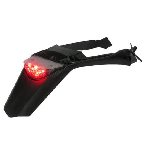 Porta Placa AMX KTM Enduro 17/19 C/ Led Cristal