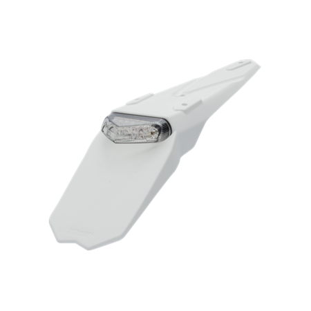 Porta Placa Circuit Mantis - Branco Cristal