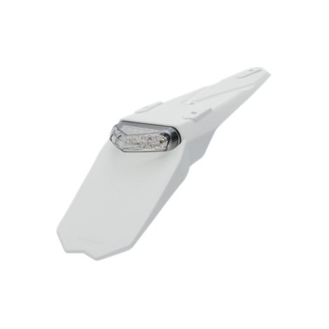 Porta Placa Circuit Mantis - Branco Cristal