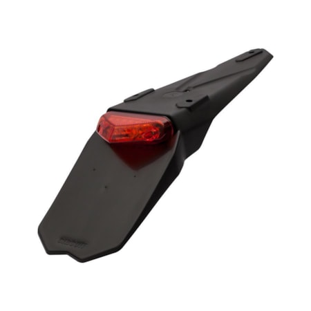 Porta Placa Circuit Mantis - Preto Vermelho