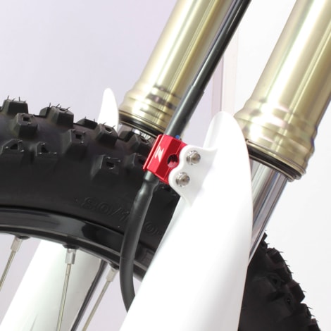 Segunda imagem do produto Presilha de Cabo de Freio Zeta - CR125/250 04/07 CRF250R 04/22 CRF250RX 19/22 CRFX250 06/17 CRF450R 04/22