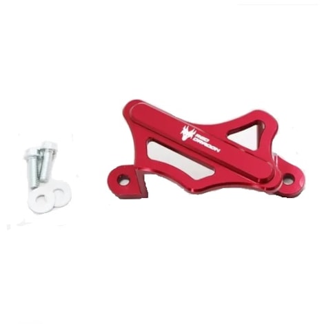 Protetor Caliper Freio Red Dragon - Traseiro Honda CR/CRFR/X 04/16 Vermelho