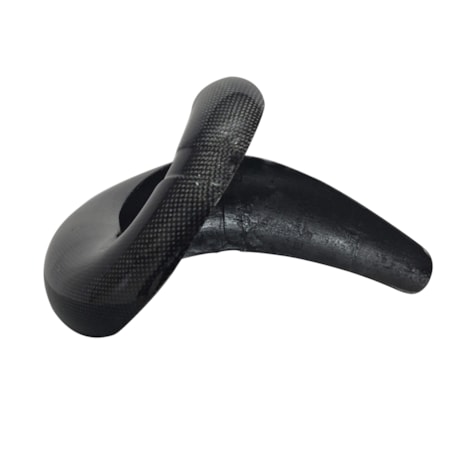 Segunda imagem do produto Protetor da Curva de Escapamento Start Racing KTM GASGAS HUSQ 2T 24 Carbono