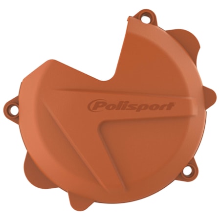 Protetor Da Tampa Embreagem Polisport KTM EXC/XCW/SX/XC 250/300 - Laranja