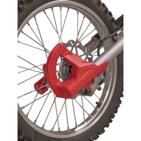 Segunda imagem do produto Protetor de Bengala e Disco de Freio Anker CRF 250F/300F Tornado - Vermelho